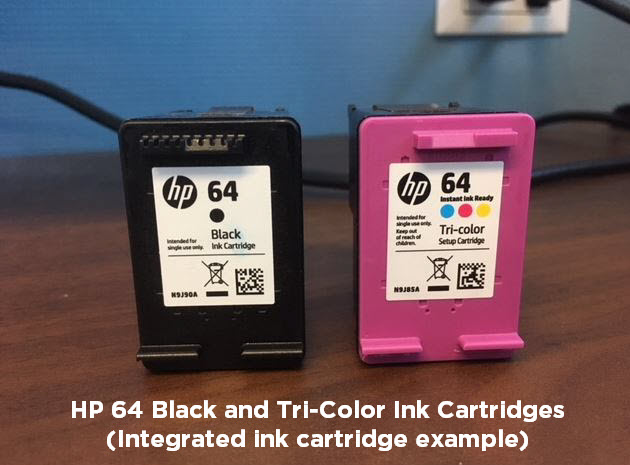 HP 64 Black & Tri Color Ink Cartridge